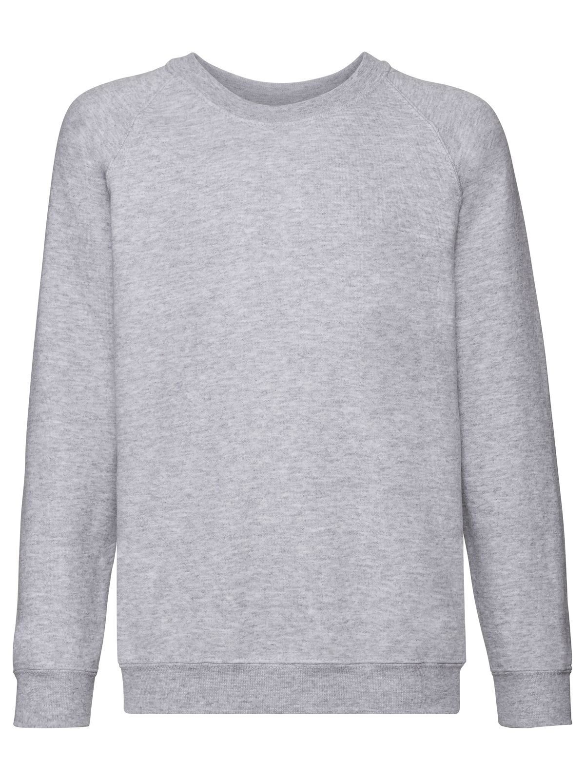 Kids´ Classic Raglan Sweat - 94 - Grigio Melange