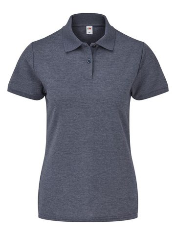Lady Fit 65/35 Polo - VF - Vintage Heather Navy