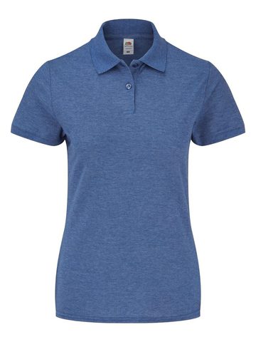 Lady Fit 65/35 Polo - R6 - Retro Heather Royal