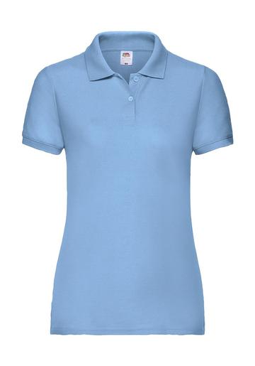 Lady Fit 65/35 Polo - YT - Sky