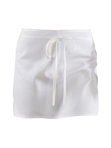 Basic Half Apron - WH  - white