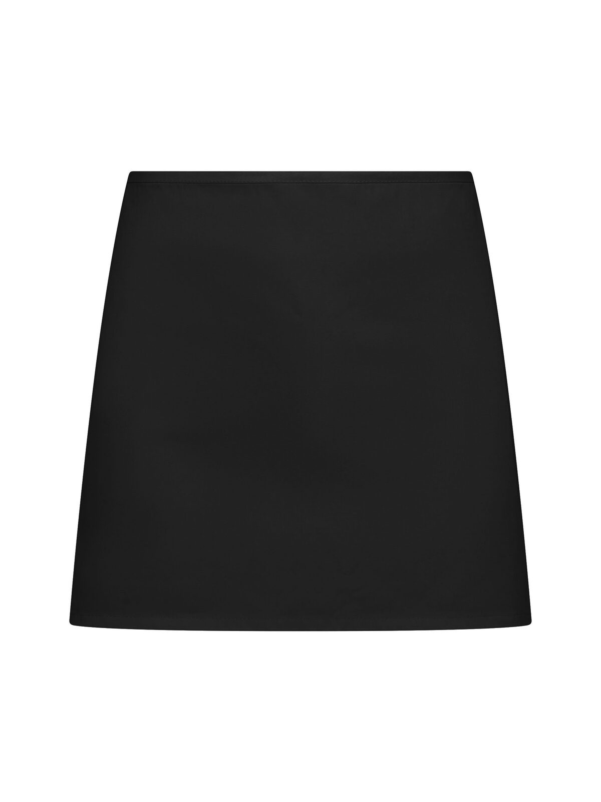 Basic Half Apron - black