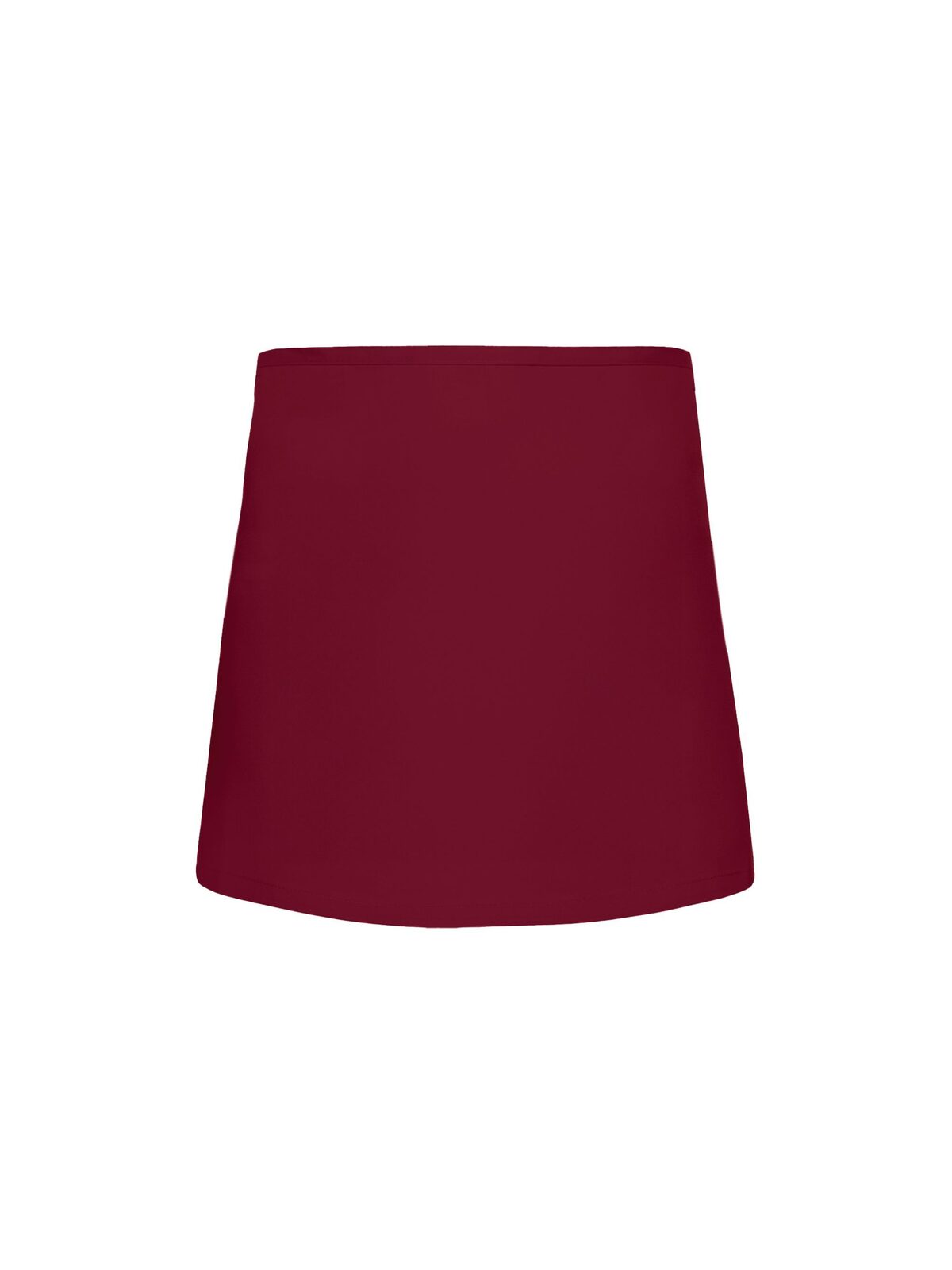 Basic Half Apron - burgundy
