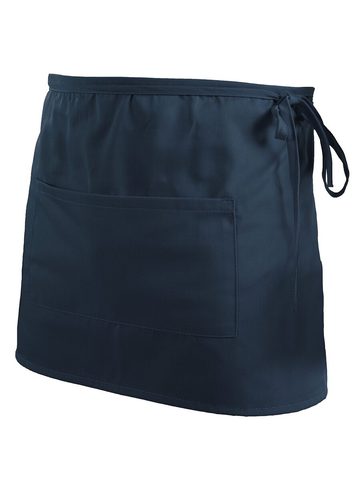 Basic Half Apron With Pocket - NY - NAVY