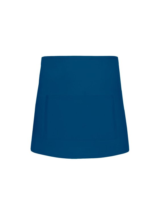 Basic Half Apron With Pocket - RB - Royal