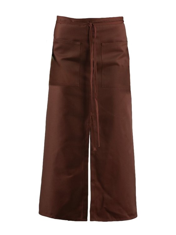 Tablier With Vent - BR - Brown