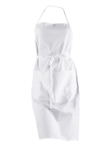 Apron With Bib - WH  - white