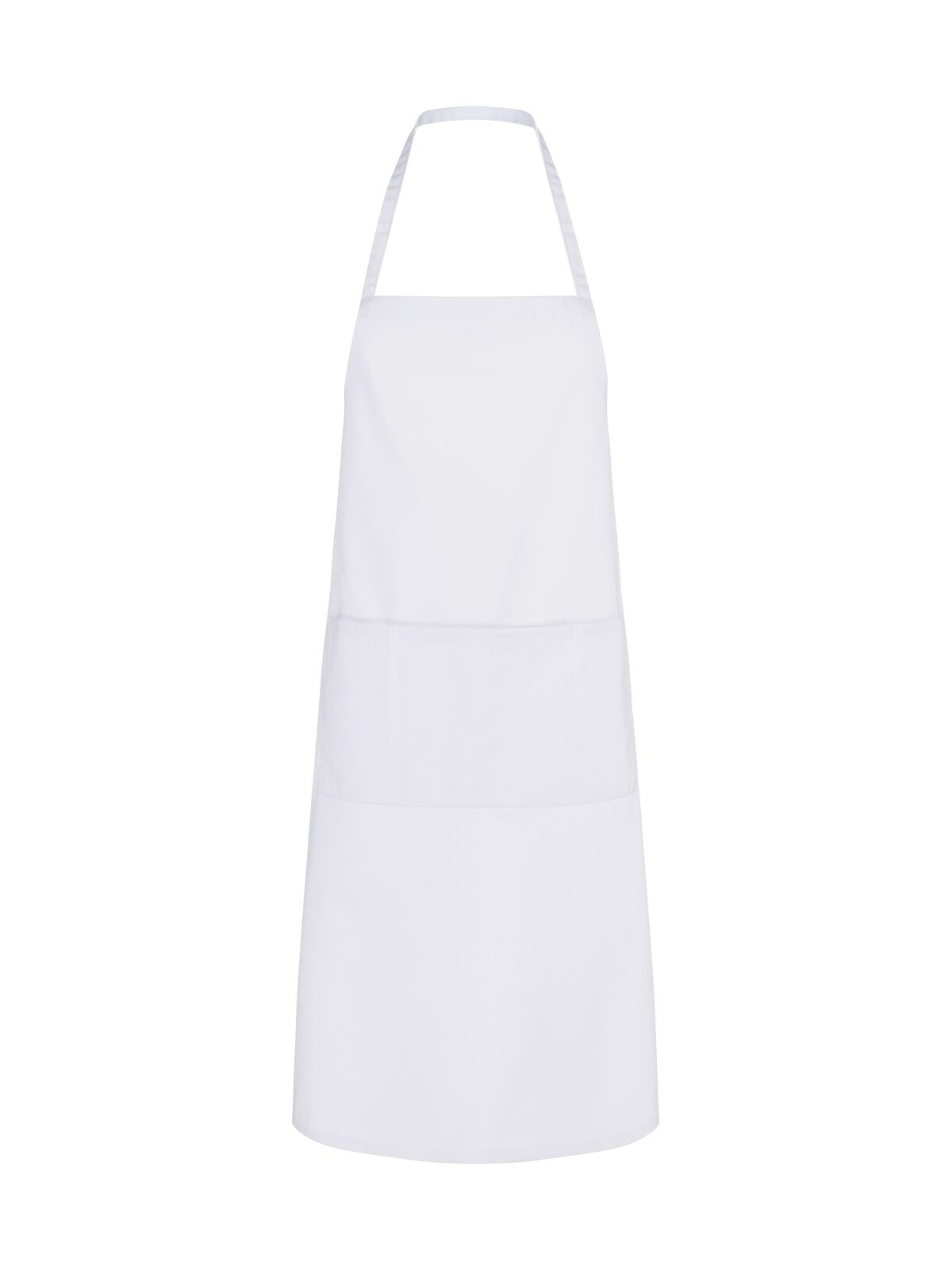 Apron With Bib - WH - White