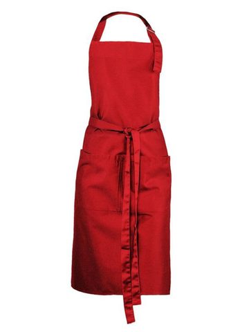 Luxury Apron - RD - RED