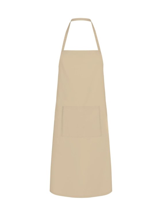 Basic Apron with Pocket - NA - Natural
