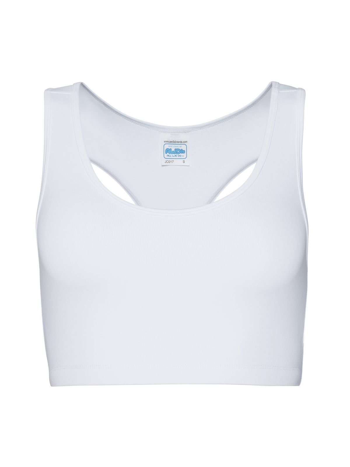 Women´s Cool Sports Crop Top - ARW -  Arctic White