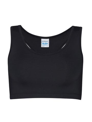 Women s Cool Sports Crop Top - JBL - Jet Black
