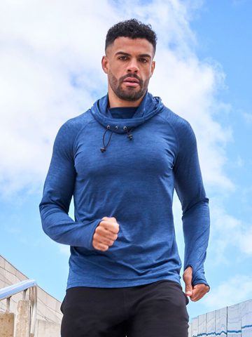 Men s Cool Cowl Neck Top - Men s Cool Cowl Neck Top