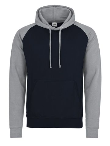 Baseball Hoodie - OXN-HGR - Oxford Navy-Heather Grey
