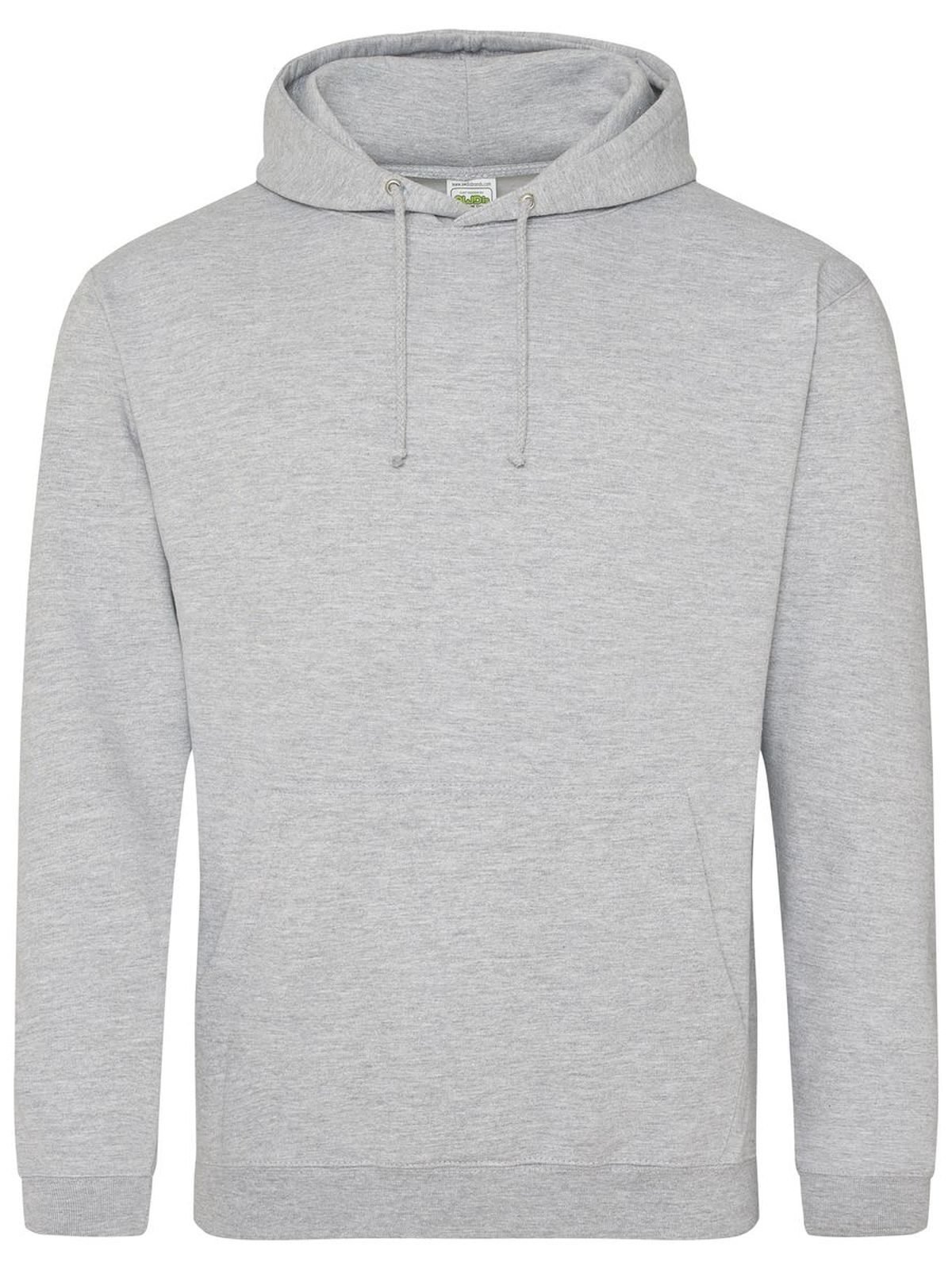 Organic Hoodie - HGR - Heather Grey
