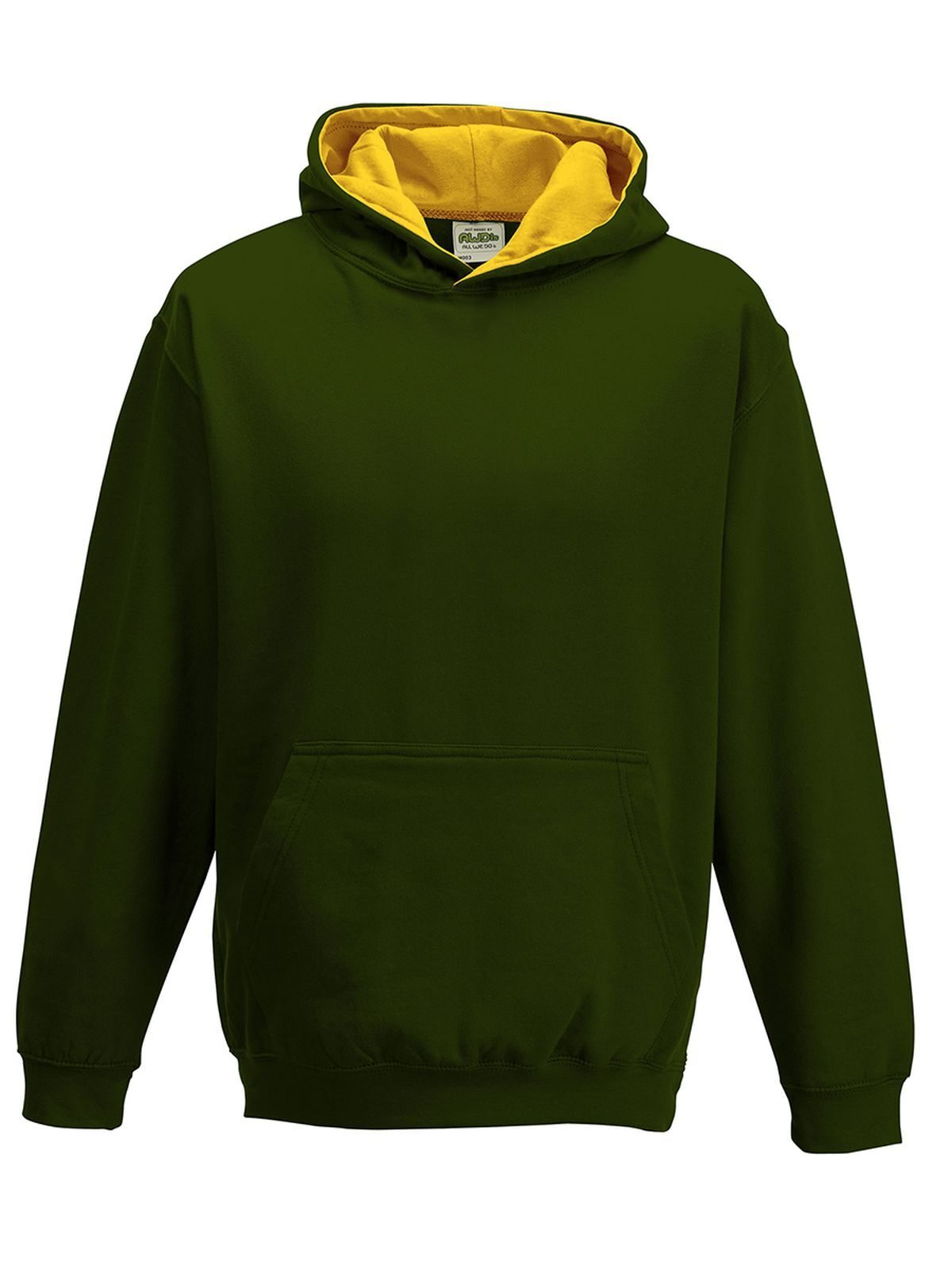 Kids´ Varsity Hoodie - forest green/gold