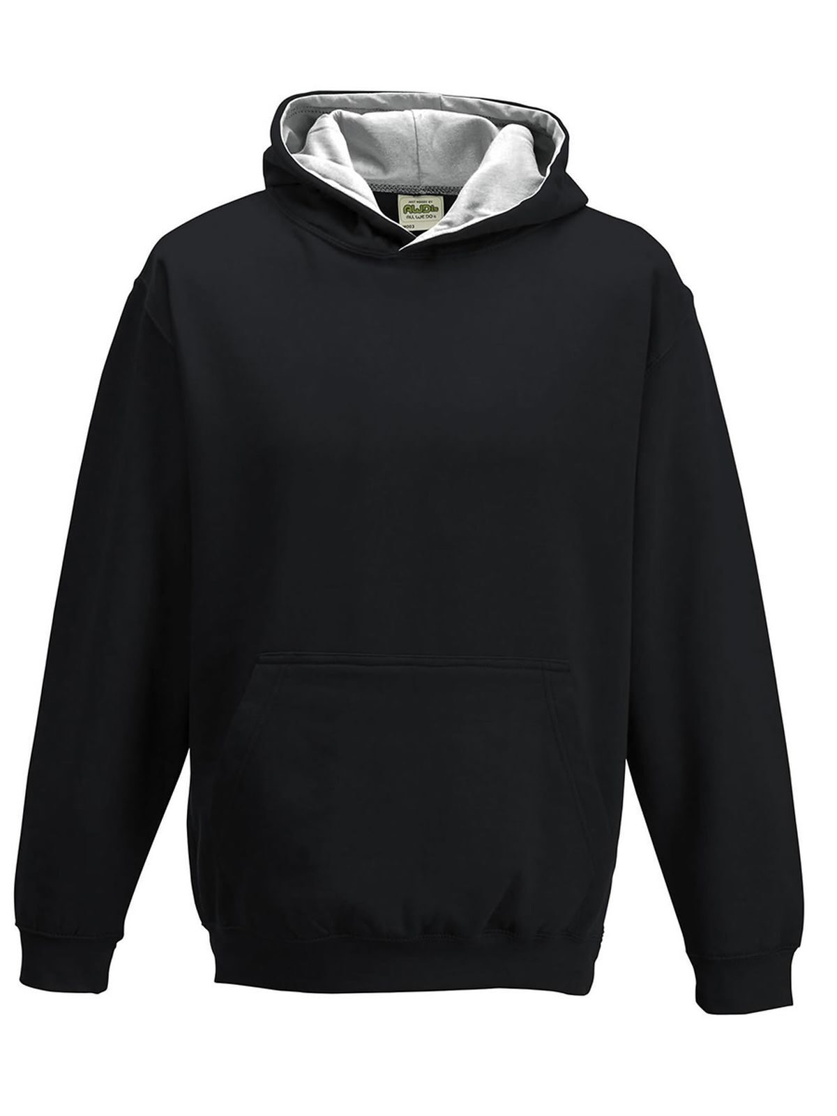 Kids´ Varsity Hoodie - JBL-HGR - Jet Black-Heather Grey