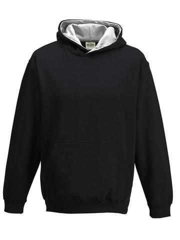 Sweat Hoody bicolore - JBL-HGR - Jet Black-Heather Grey