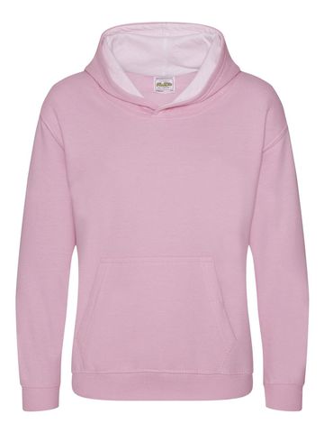 Sweat Hoody bicolore - BPK-ARW - Baby Pink-Arctic White