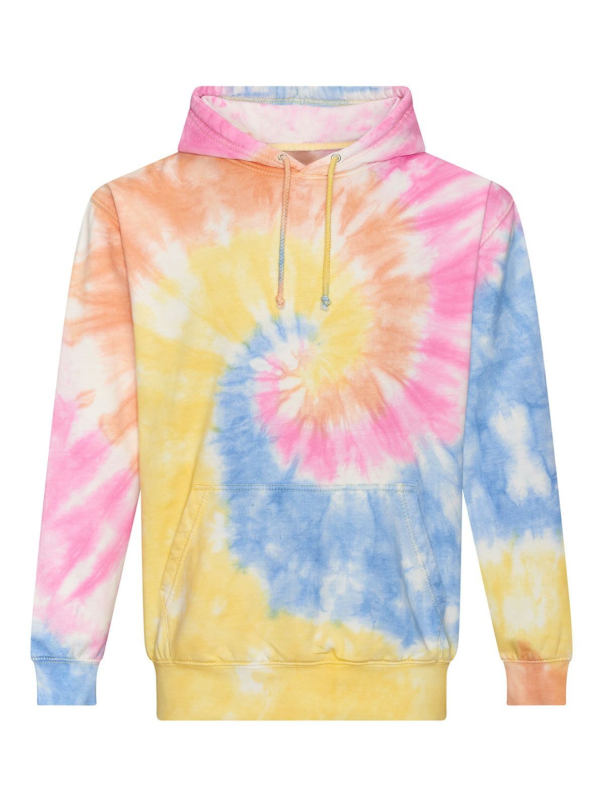 Tie-Dye Hoodie - Pastel swirl