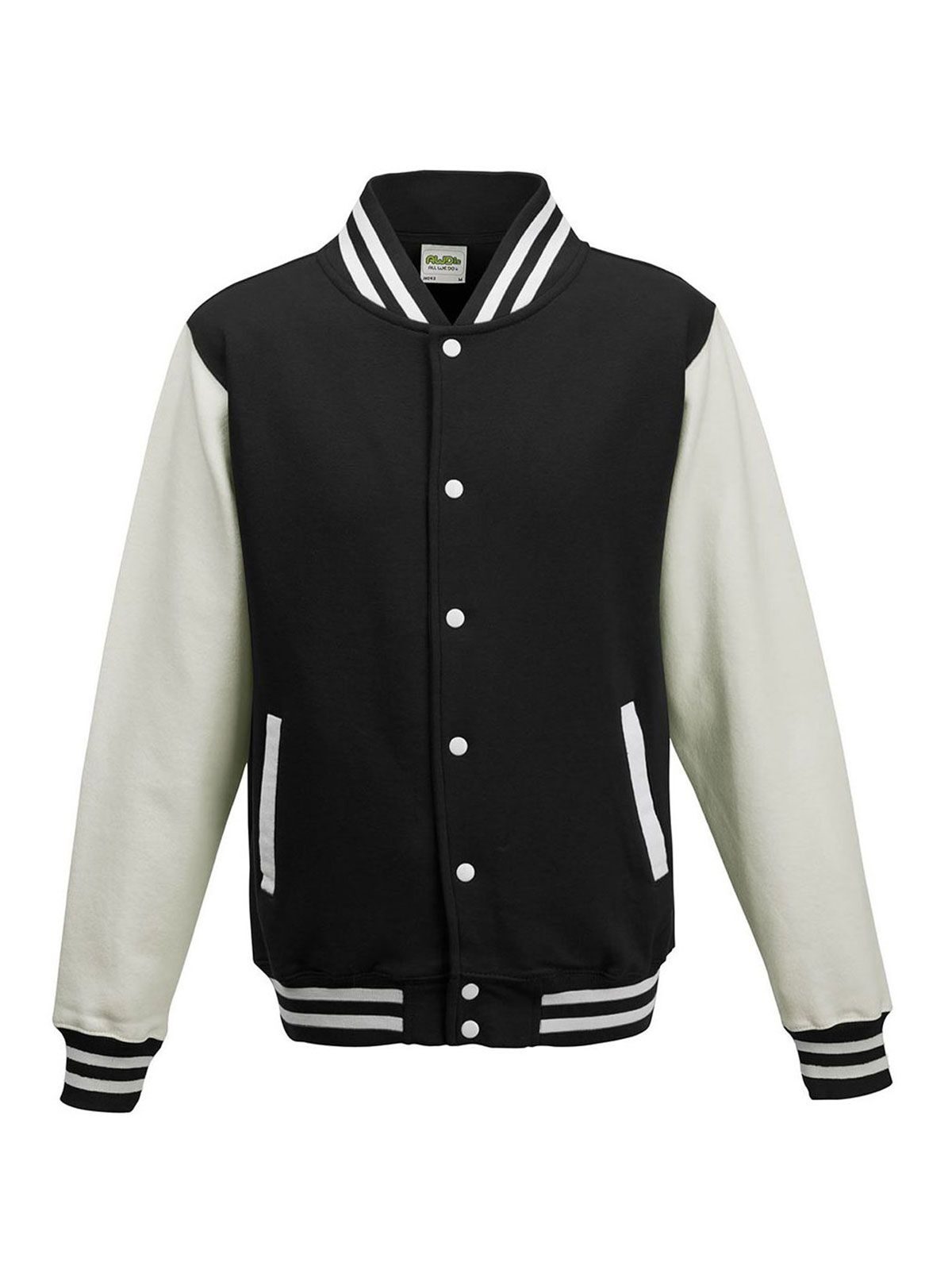 Varsity Jacket - JBLWHT - JET BLACK