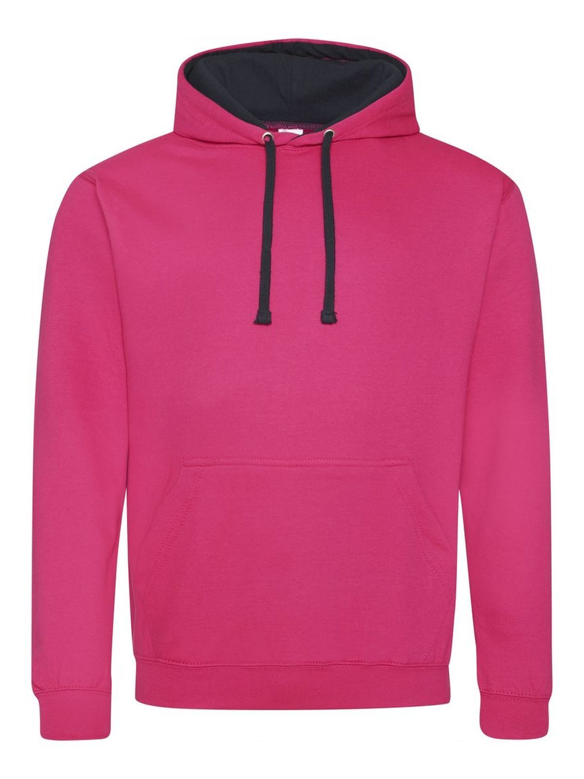 Varsity Hoodie - Hot pink/french navy