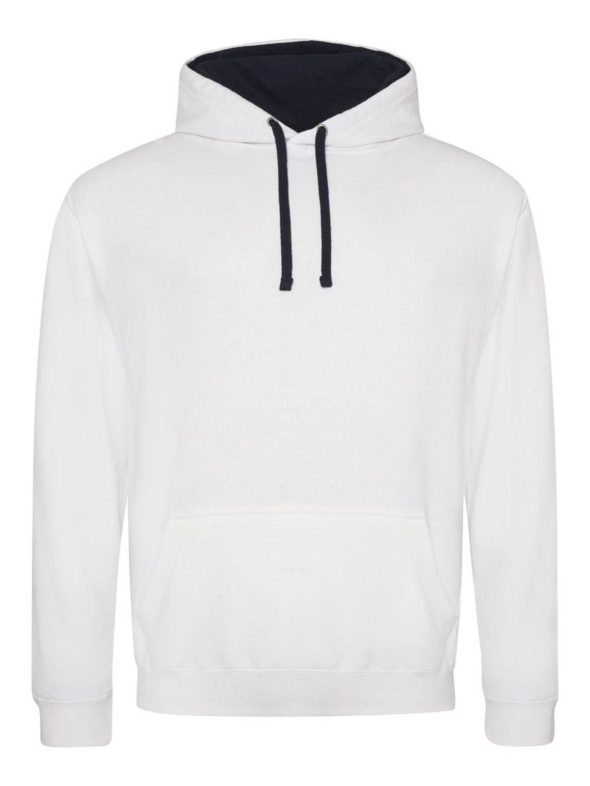Varsity Hoodie - Arctic white/french navy