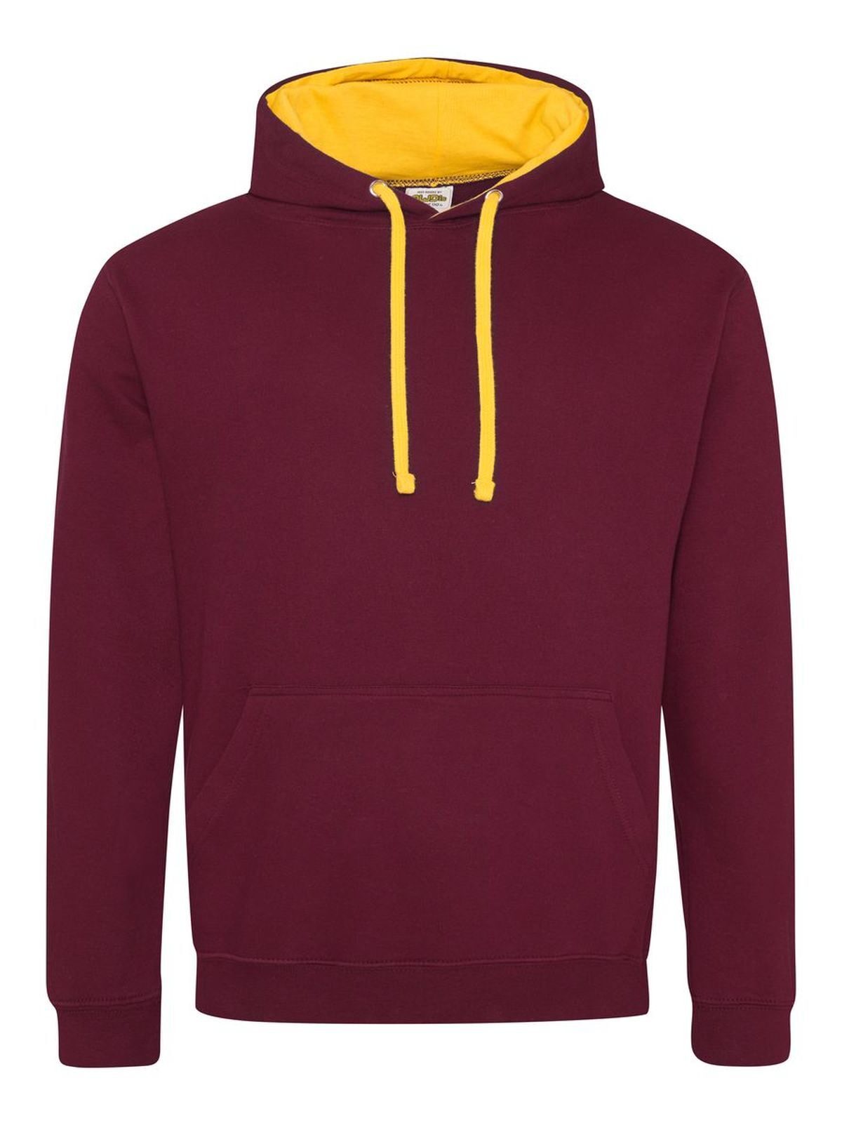 Varsity Hoodie - Burgundy/gold