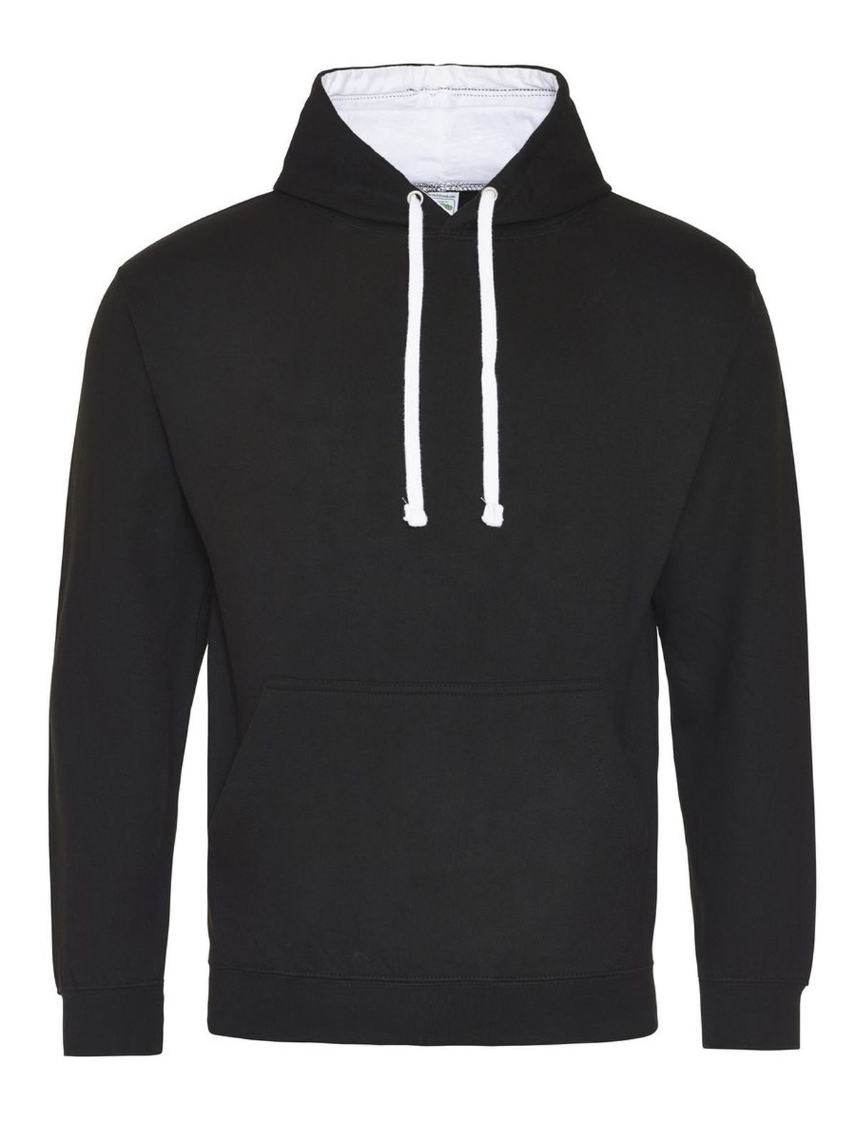 Varsity Hoodie - Jet black/arctic white