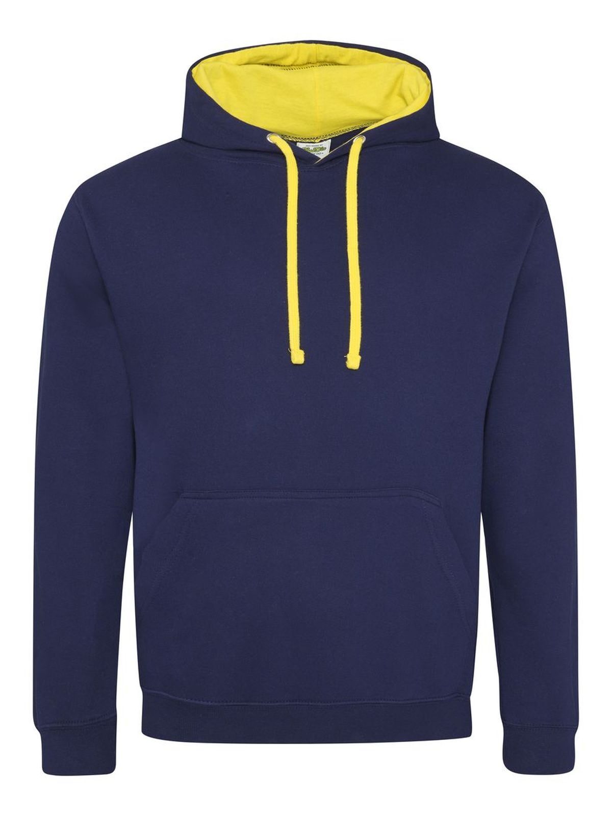 Varsity Hoodie - Oxford navy/sun yellow