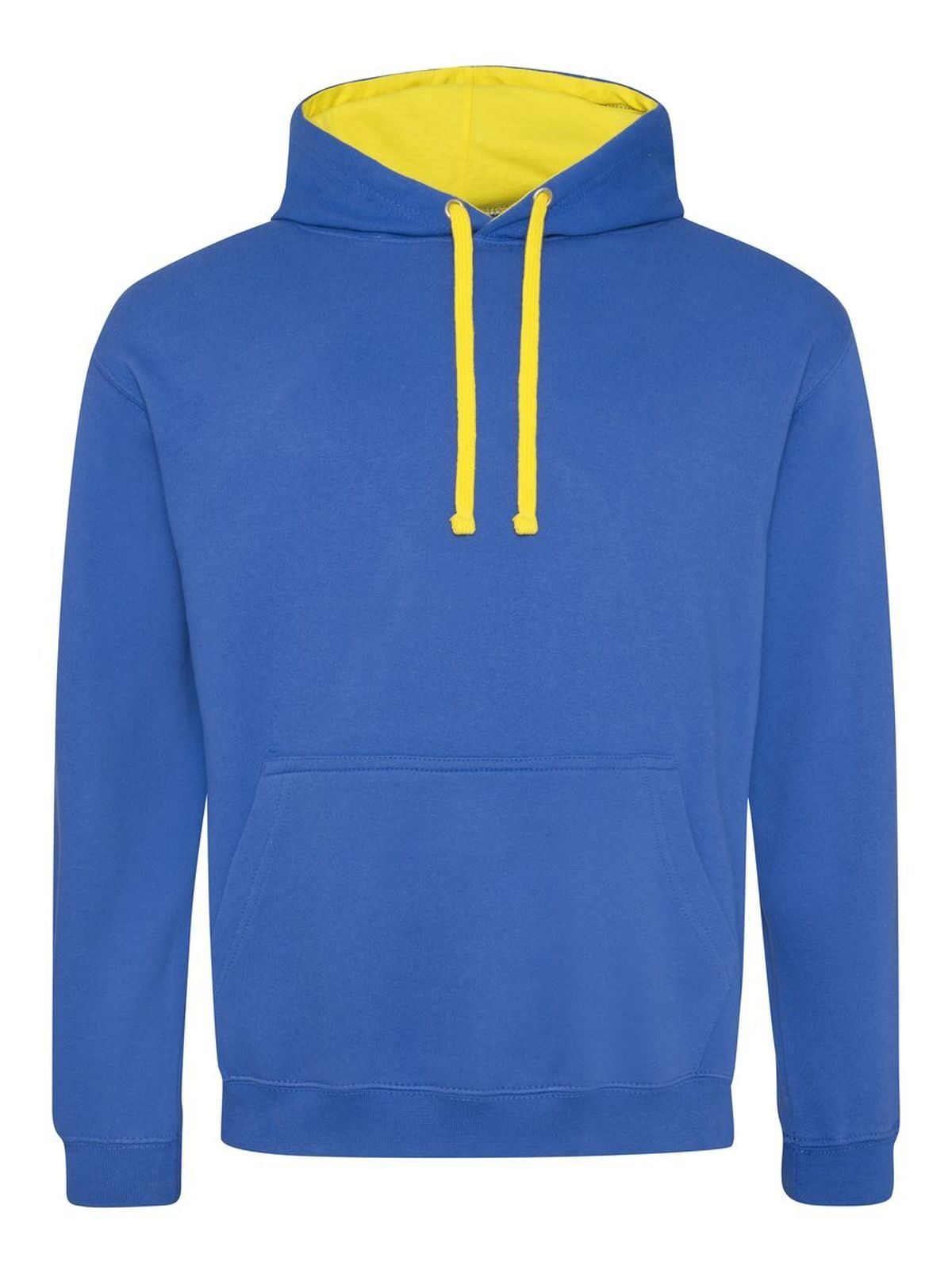 Varsity Hoodie - Royal/sun yellow