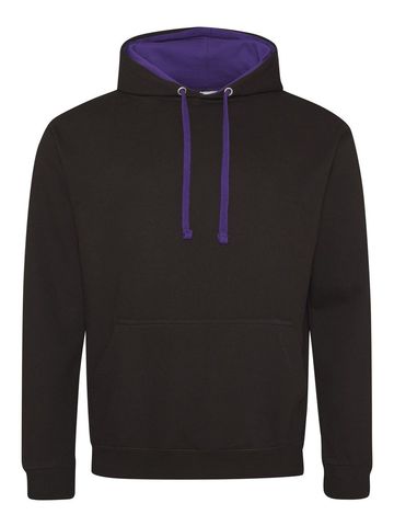 Sweat Hoody bicolore - JBL-PUR - Jet Black-Purple