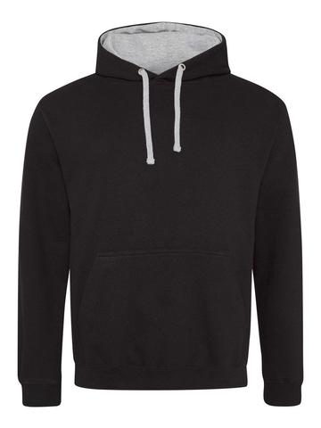 Sweat Hoody bicolore - JBL-HGR - Jet Black-Heather Grey