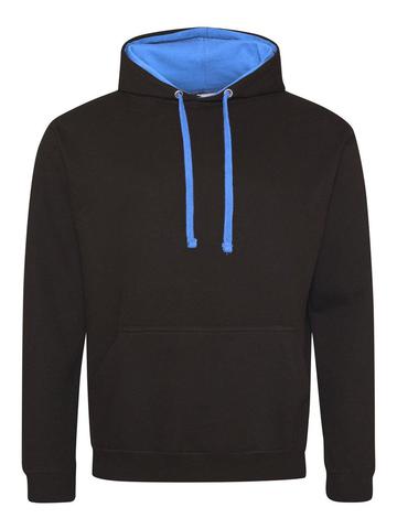 Sweat Hoody bicolore - JBL-SAP - Jet Black-Sapphire Blue