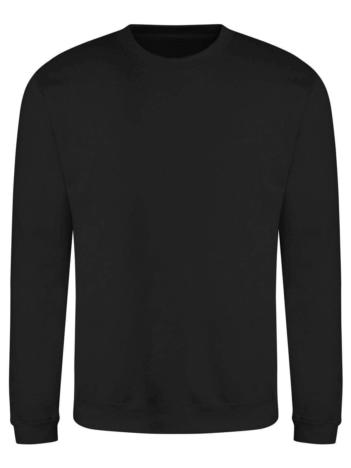 AWDis Sweat - DBKHGR - DEEP BLACK