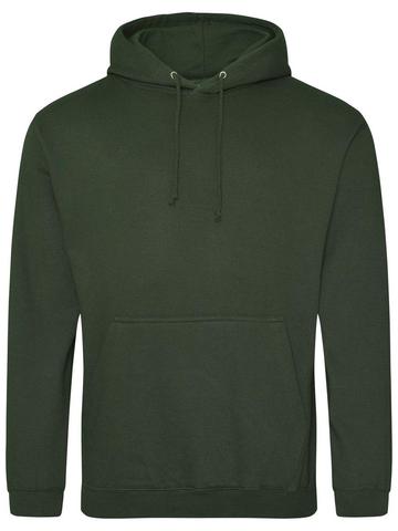 College Hoodie - FOG - Forest Green