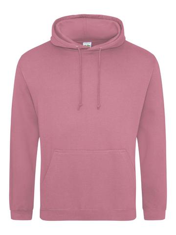 College Hoodie - DKP - Dusty Pink