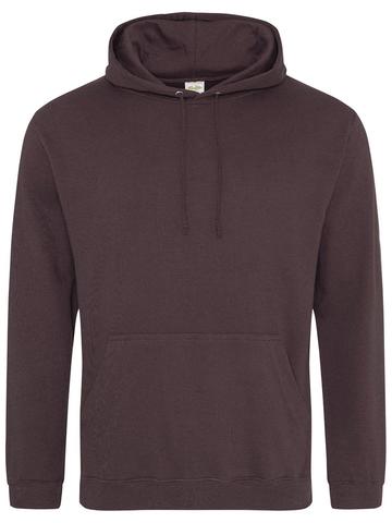 College Hoodie - BGS - Burgundy Smoke