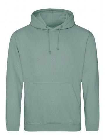 College Hoodie - DTG - Dusty Green
