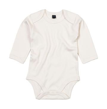 Organic Baby Long Sleeve Bodysuit - ON-MC - ORGANIC NATURAL