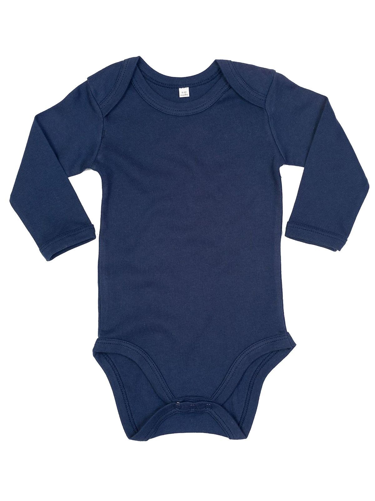 Baby Long Sleeve Bodysuit - 061 - Nautical Navy