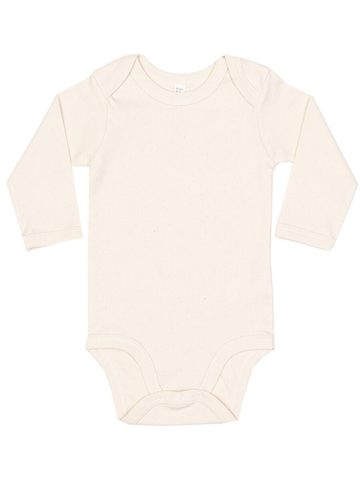 Organic Baby Long Sleeve Bodysuit - ON - ORGANIC NATURAL
