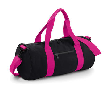 Original Barrel Bag - 165 - BLACK-FUCHSIA