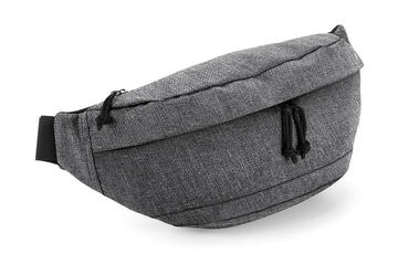 Oversized Across Body Bag - 128 - GREY MARL