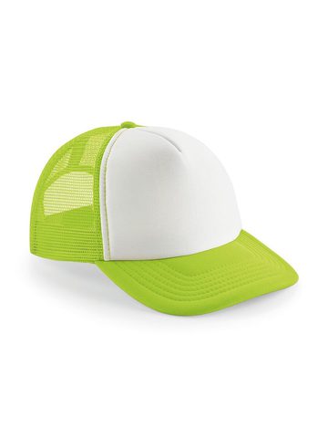 Vintage Snapback Trucker - LIME GREEN-WHITE