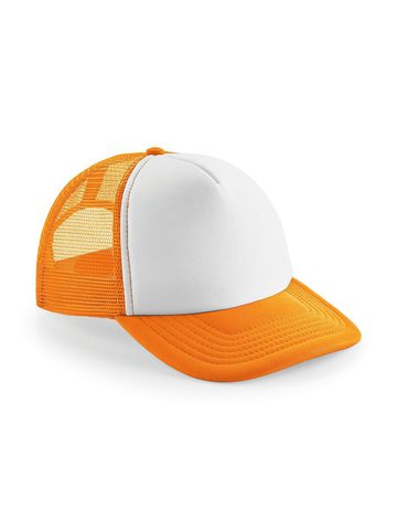 Vintage Snapback Trucker - ORANGE-WHITE