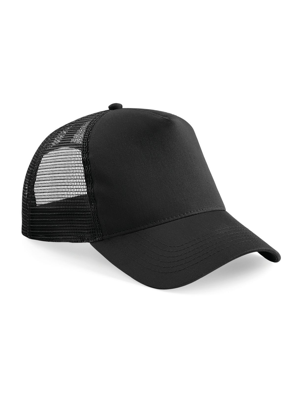 Snapback Trucker - Black/black