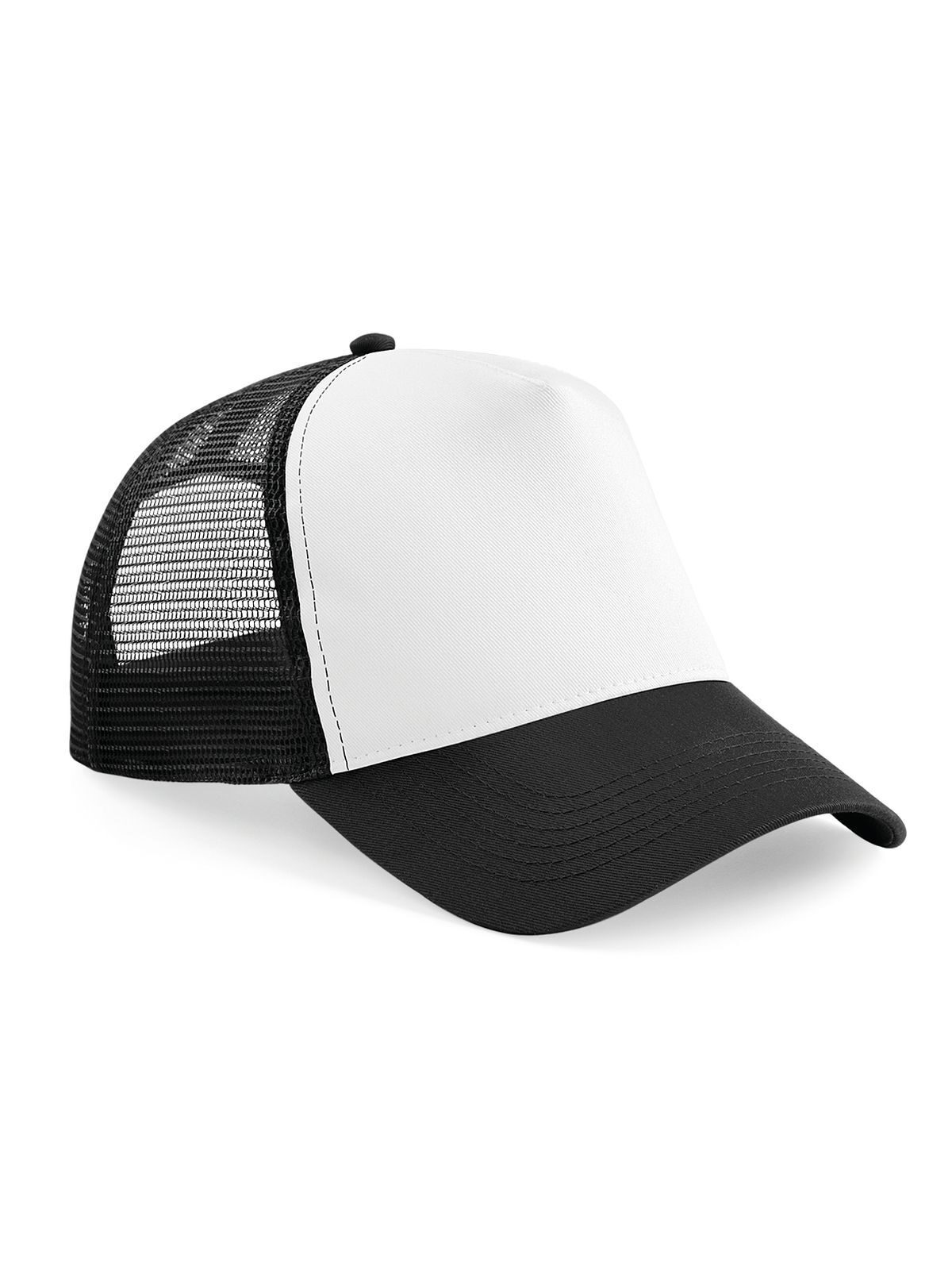 Snapback Trucker - Black/white