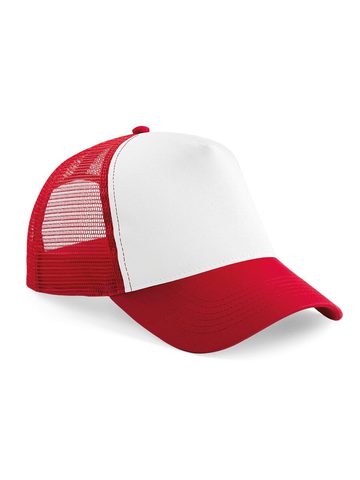 Snapback Trucker - CLASSIC RED-WHITE