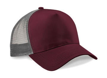 Snapback Trucker - 450 - BURGUNDY-GREY